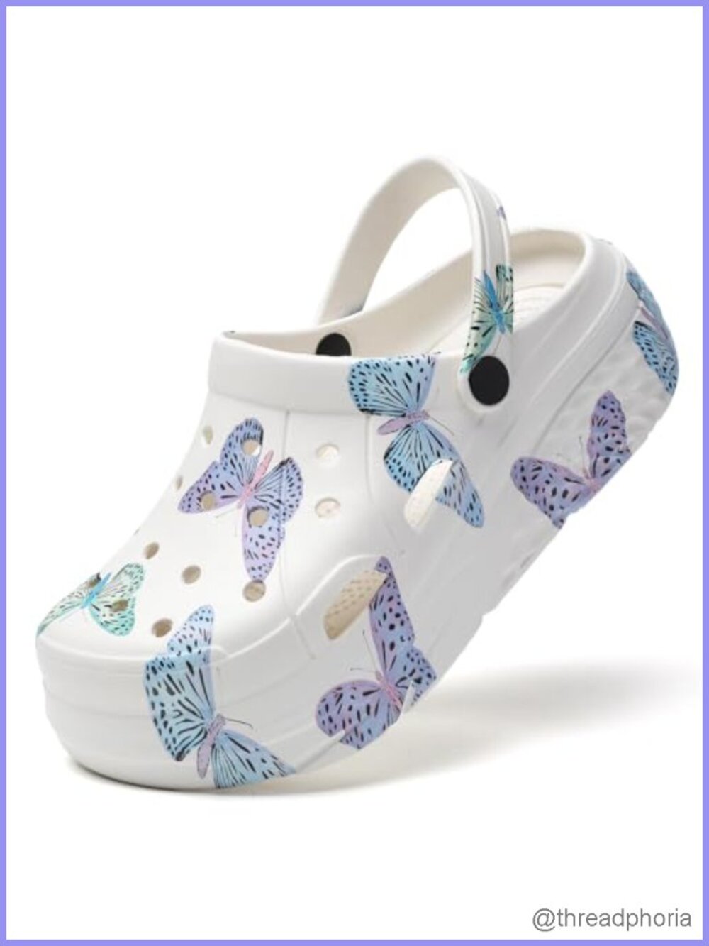 Women's Platform Clogs Garden Shoes EVA Slip On Waterproof Non Slip
